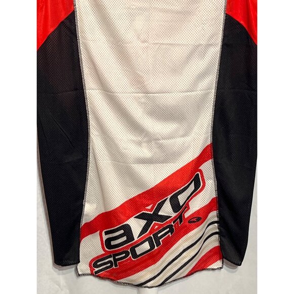 AXO Sport Mens Sleeveless Graphic Jersey XXL Red/Black/White - Picture 6 of 7